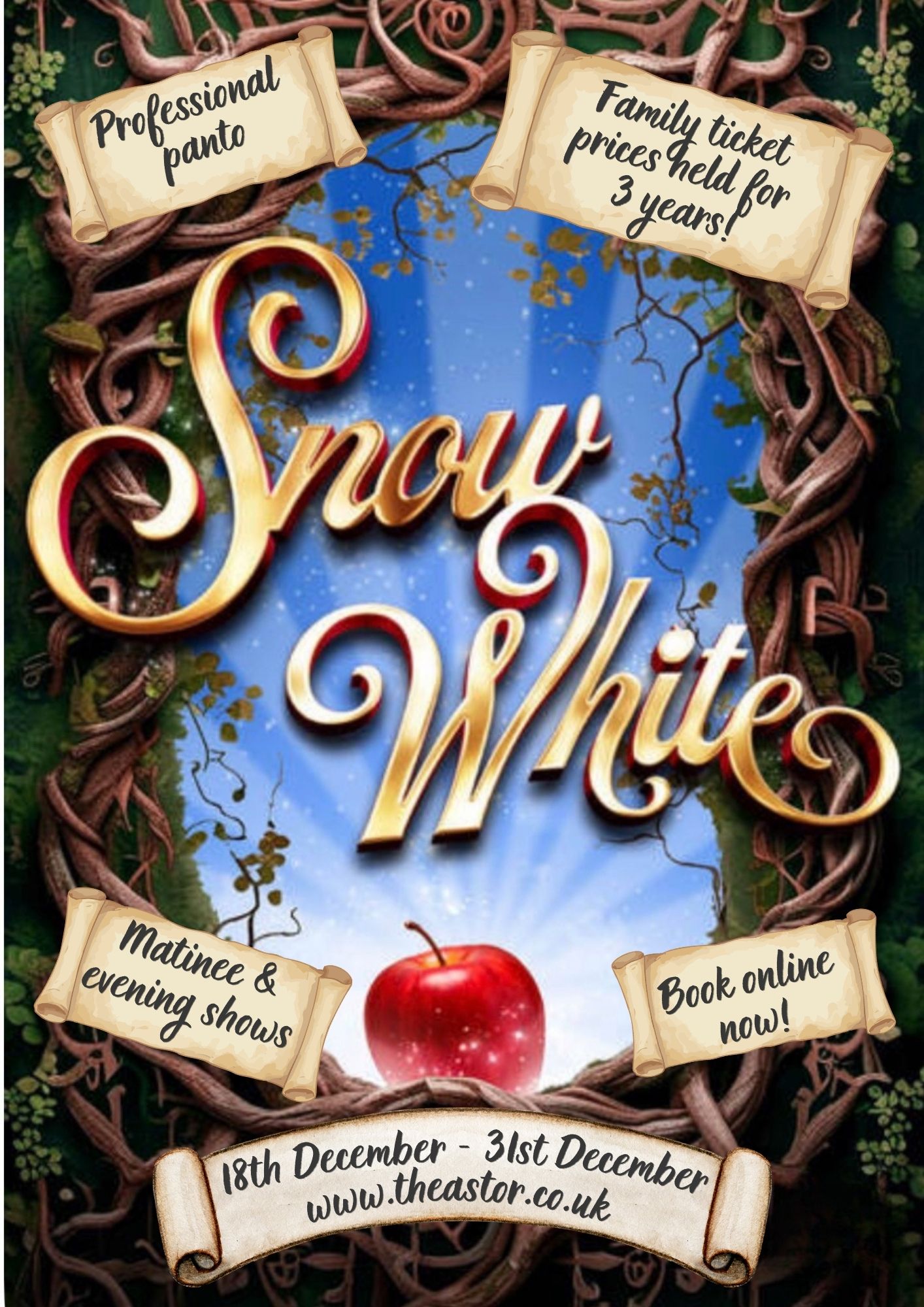 Image representing Snow White - Magic, wonder and adventure from The Astor Theatre
